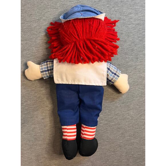 Raggedy Andy Aurora World Handmade 16" Cloth Rag Doll Hasbro Johnny Gruelle NWOT - Picture 3 of 7